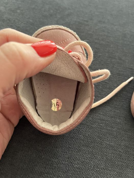 Sapato bebé menina rosa