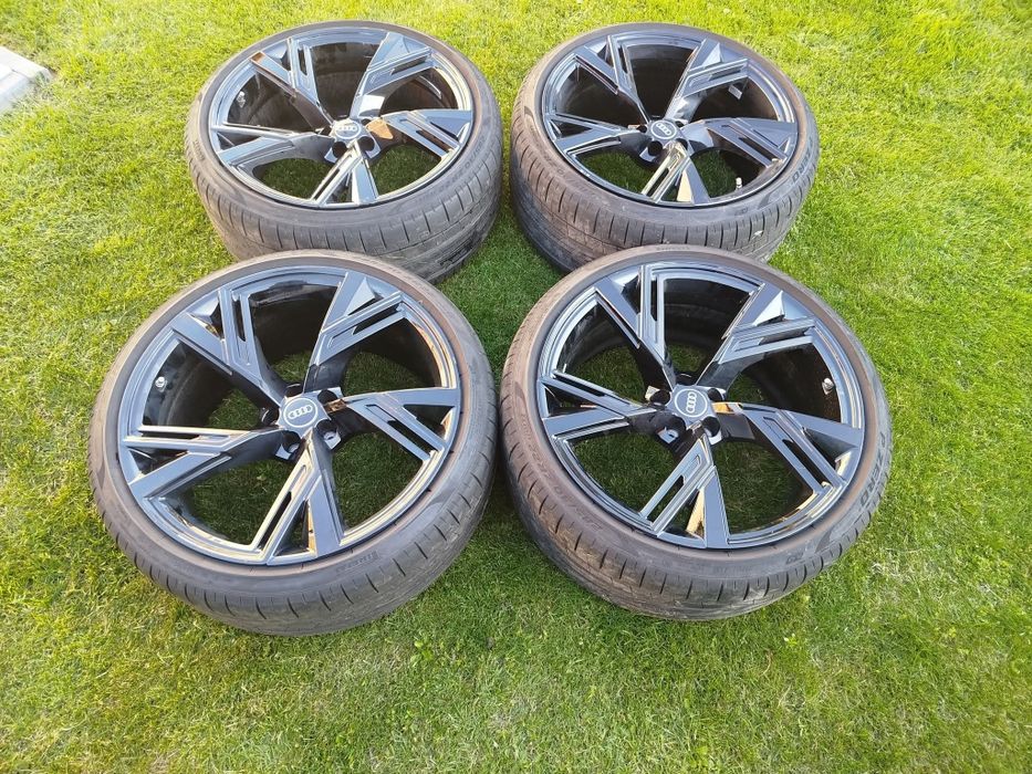 Audi RS6 RS7 C8 oryginalne koła opony letnie 22" stan bardzo dobry