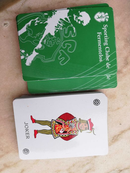Baralho de cartas Sporting de Fermentelos