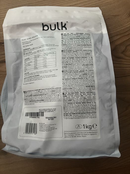 Bulk pure whey isoolate