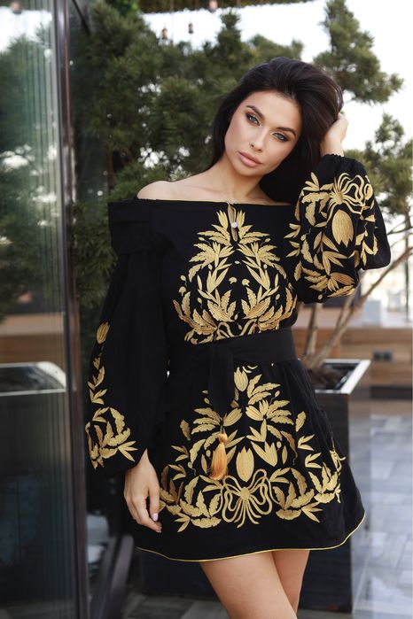 Вишиванка, сукня вишита, бохо, етно , украінський бренд