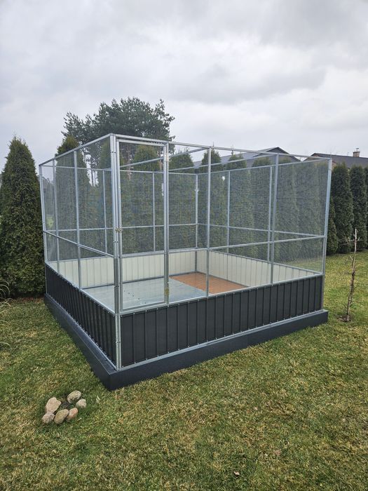 Woliera na ptaki 3×3