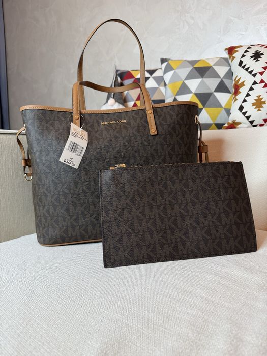 Michael Kors велика сумка шопер коричнева