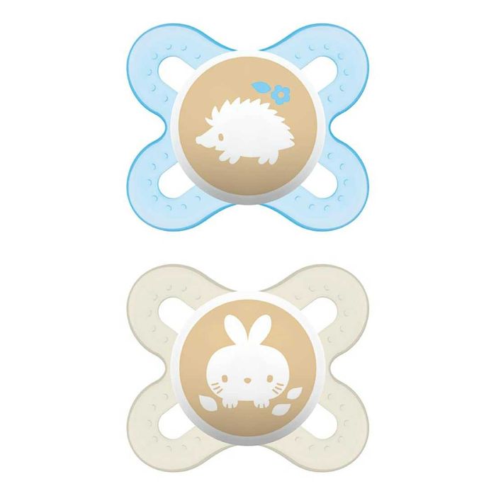 Smoczek MAM Start ortodontyczny silikon 2szt 0 +