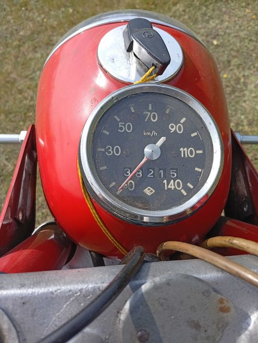 motocykl  MZ TS250 w orginale