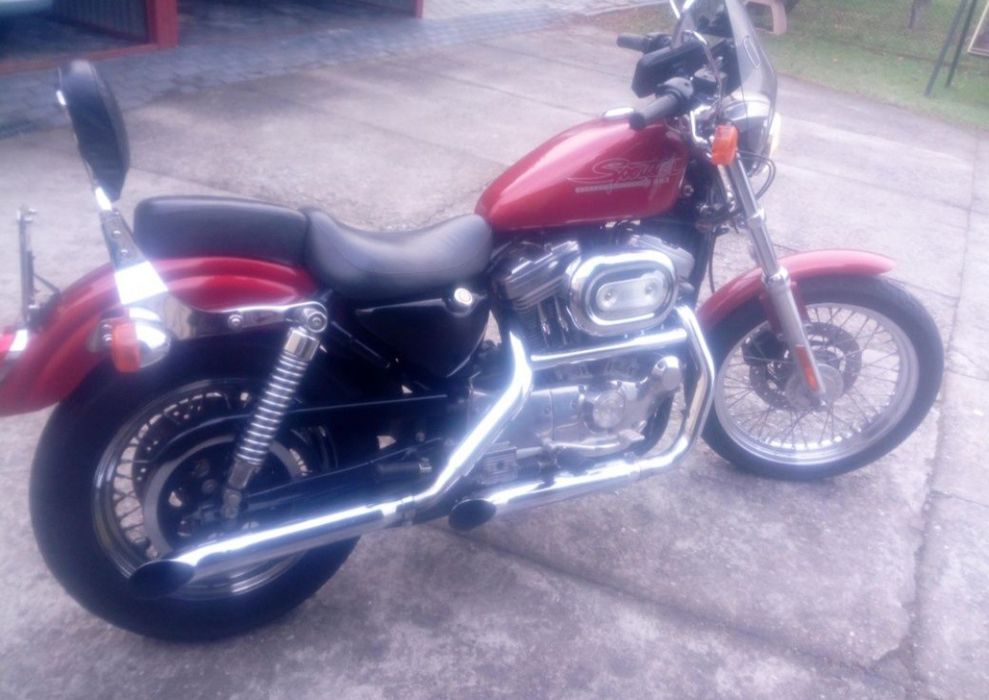 Harley Sportster Xl Dyna tłumiki wydechy basowe akcesoryjne komplet