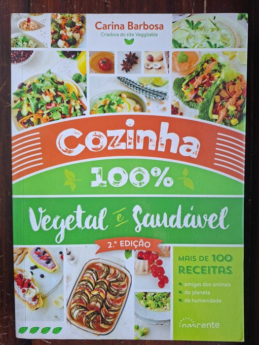 Livros de Culinária e Cozinha Vegetariana a partir de 5€