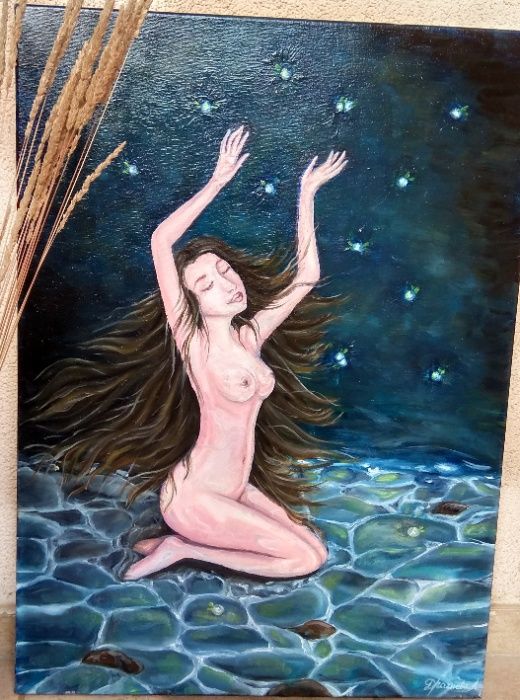 Красивая картина маслом