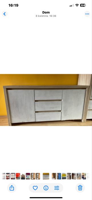 Za darmo oddam :  komoda i witryna