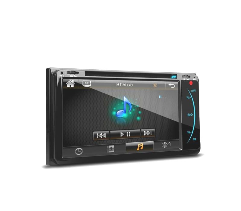 AUTO RADIO 2DIN GPS 7" HD TÁCTIL PARA TOYOTA BLUETOOTH USB SD