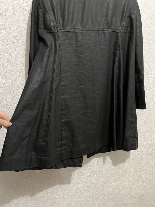 Gabardine linho preto Soft Grey