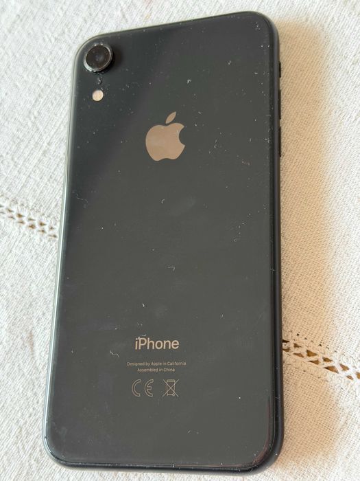 iPhone XR 64 GB – Preto – Em bom estado geral