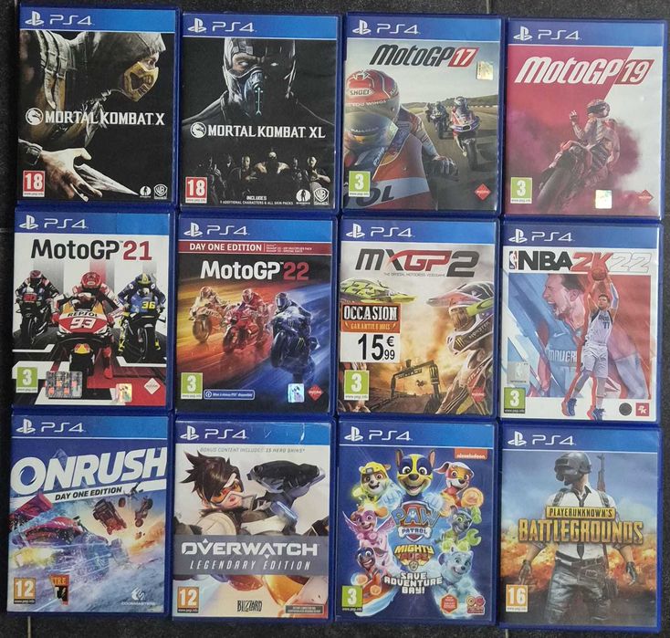 Jogos PlayStation 4 - Preços na Descrição