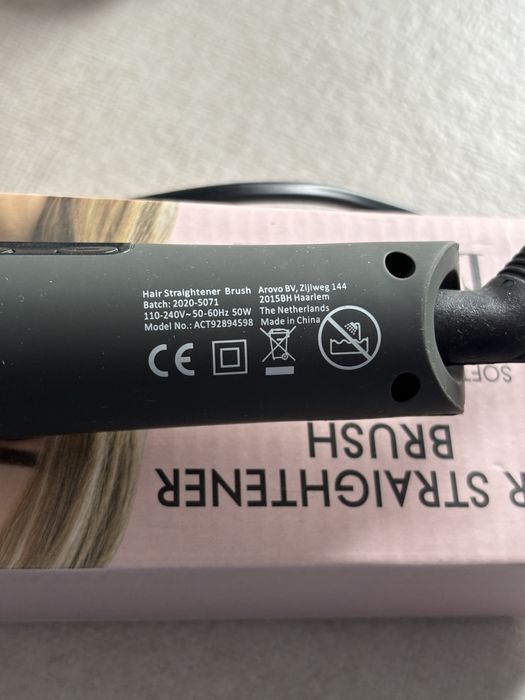 Szczotka prostująca włosy ELLE (NOWA)