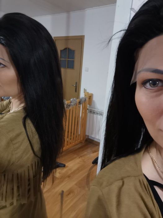 Peruka z włosów ludzkich NATURALNA