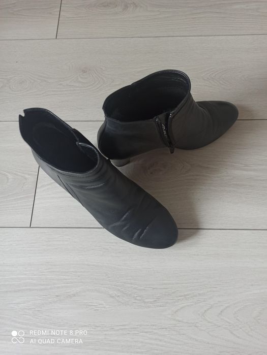 Botki damskie skóra Gabor roz 38