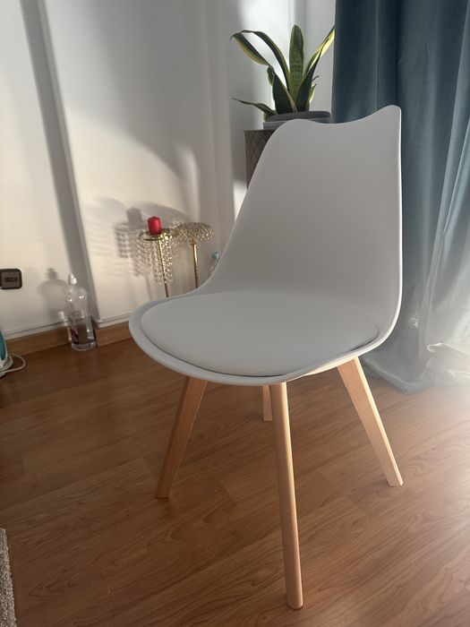 4 cadeiras nunca usadas conforama (yessi pack de 4 silla)