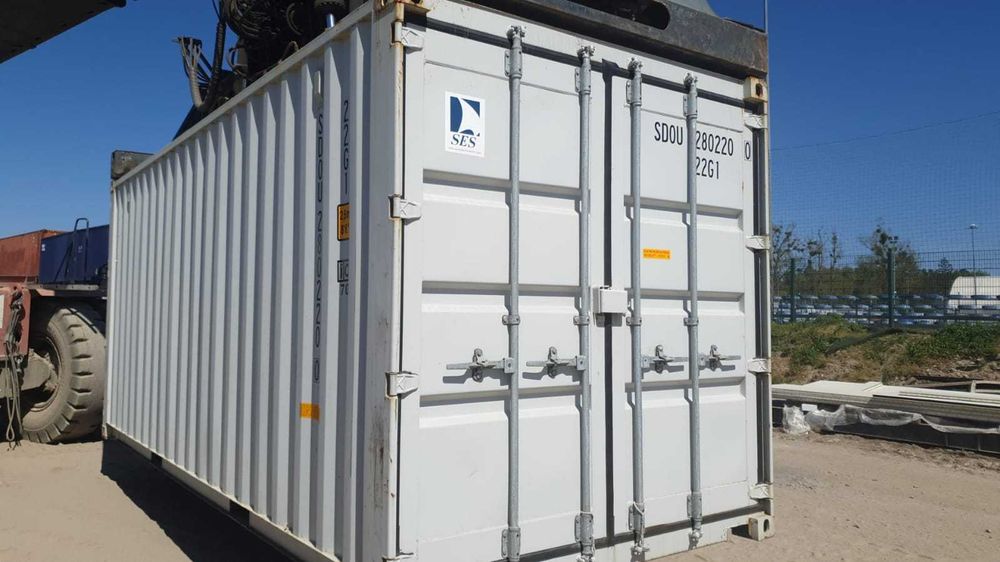 Kontenery morskie magazynowe NOWE 20'DD PODWÓJNE WROTA