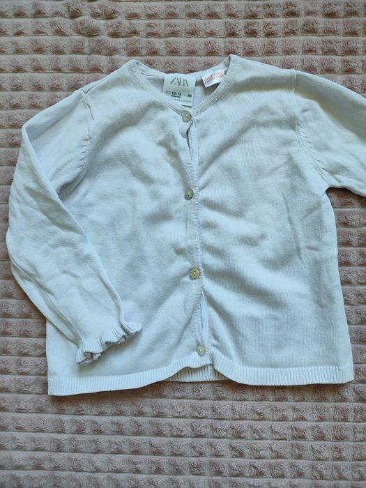 Sweterek rozpinany guziki Zara 86
