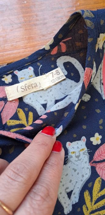 Vestido colorido Sfera 8 anos