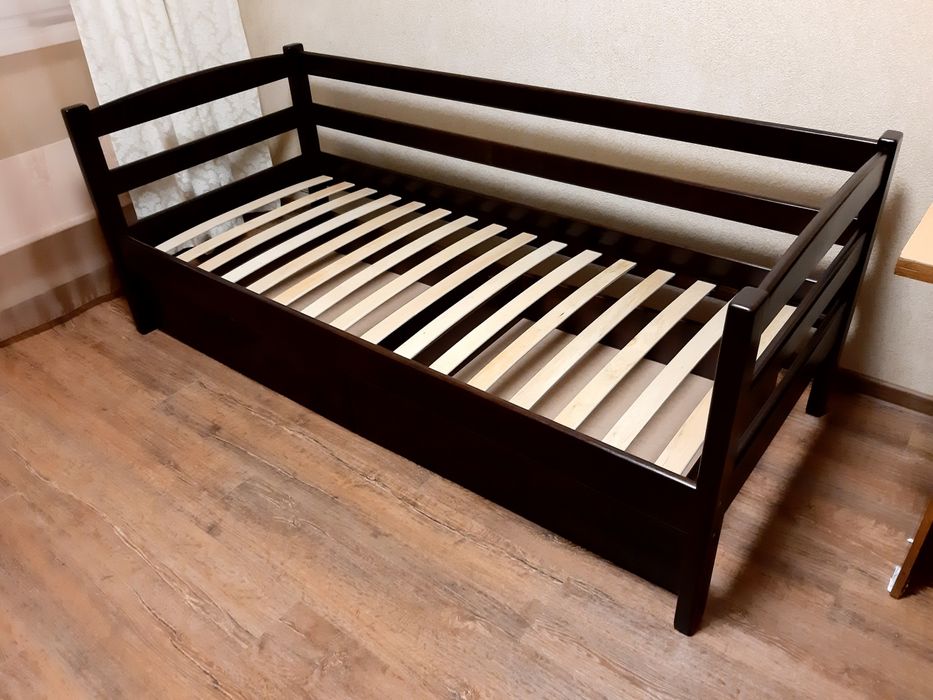 Кровать детская подростковая Лиза из дерева, ліжко дитяче з дерева