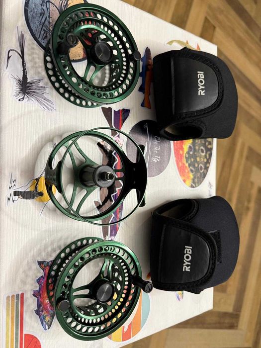 Kołowrotek muchowy RYOBI FRB #6 + zapasowa szpula (pełna rama)