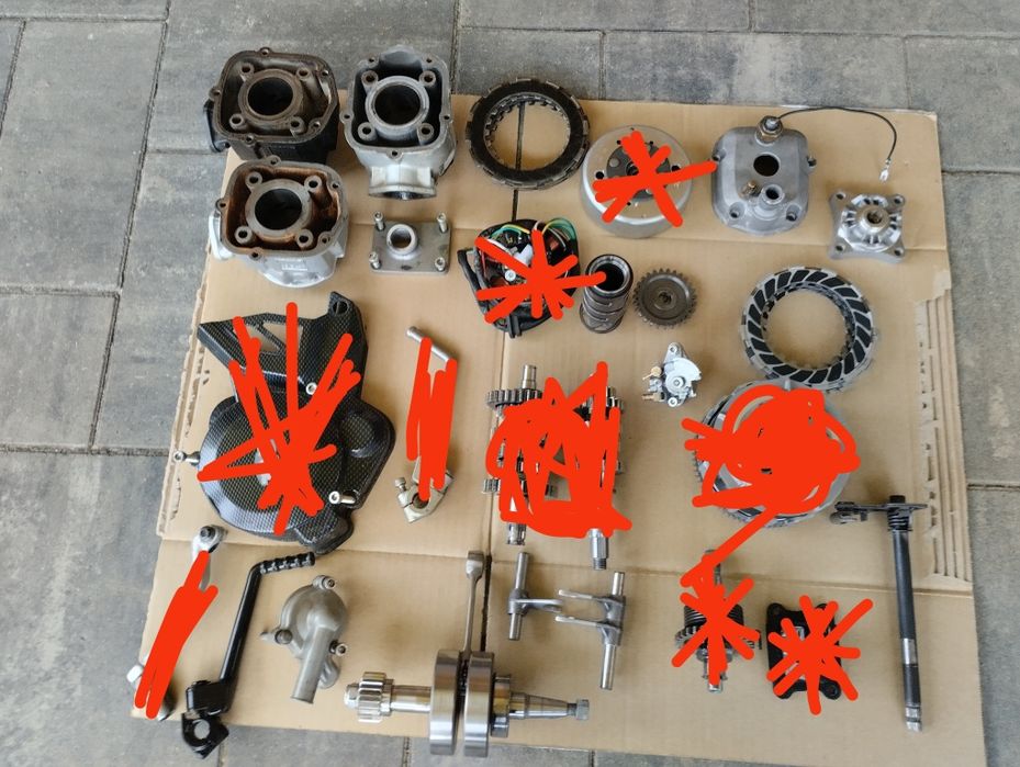 Sprzedam części do Derbi Senda