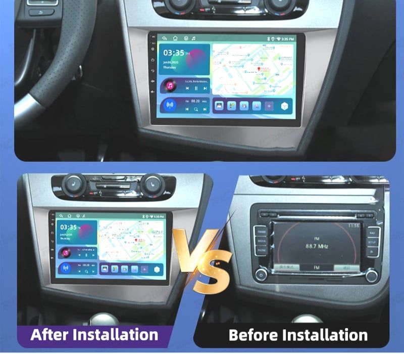 RÁDIO GPS ANDROID 13 SEAT LEON 05-12