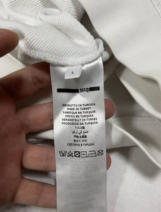 Alexander McQueen McQ худи мужское