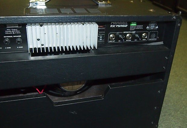 Melhor oferta - Amplificador Combo Randall RX75 + Footswitch