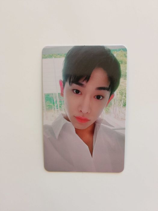 Wonho Blue Letter photocard monsta x