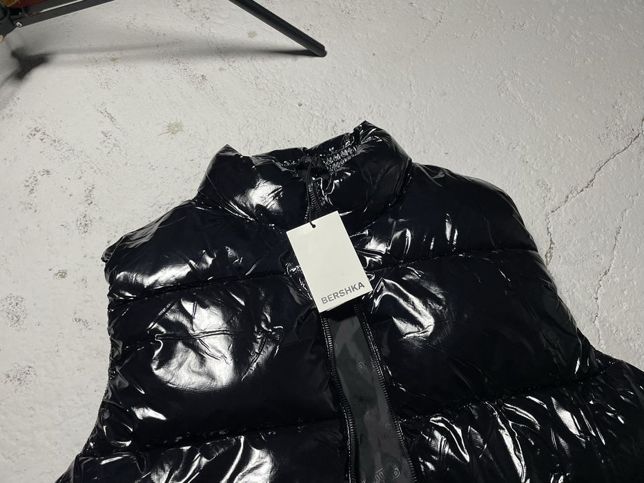 Дута оверсайзова жилетка Bershka M-XL безрукавка puffer zara rummy