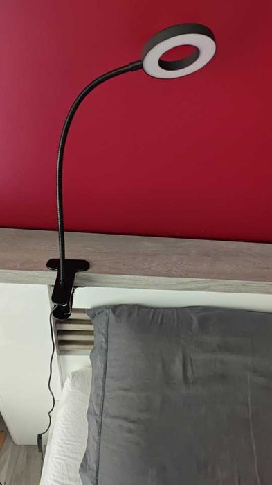 Candeeiro LED pinça flexível
