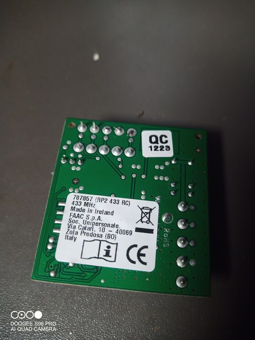 Radio wpinane Faac nowe