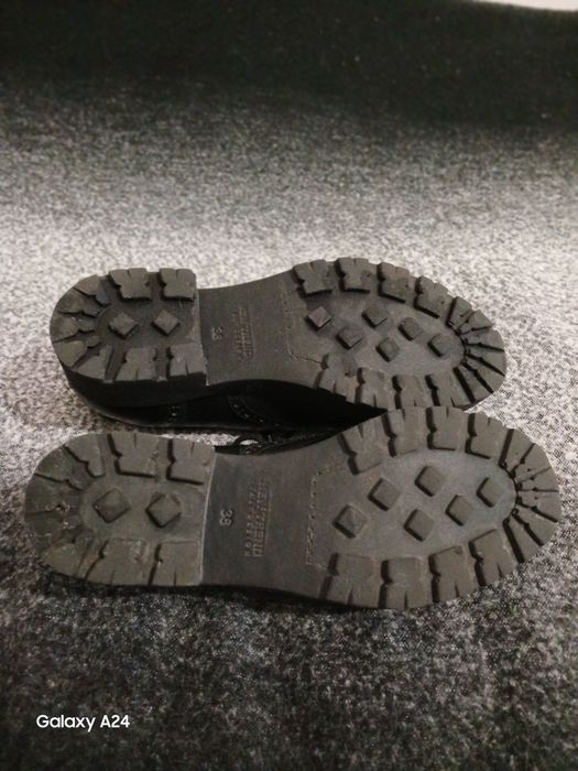 Туфли кожаные женские черные