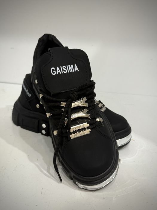 Buty meskie punk rock motocyklowe