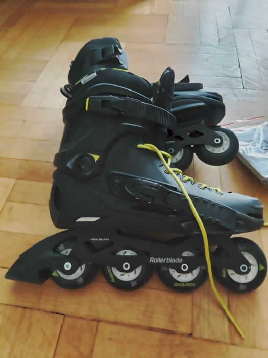 Rolki Rollerblade RB Cruiser, rozm. 44,5, prawie nowe, komplet + ochraniacze