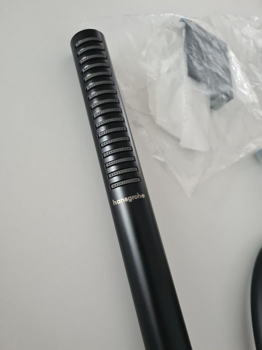 Zestaw prysznicowy Hansgrohe czarny