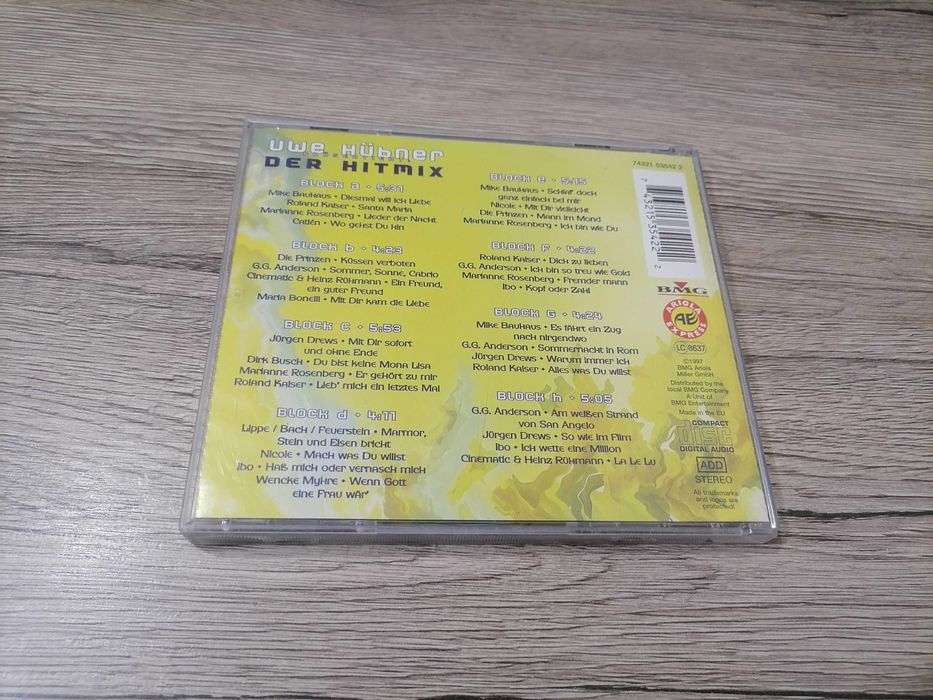 Various – Der Hitmix - Uwe Hübner präsentiert CD (5122)