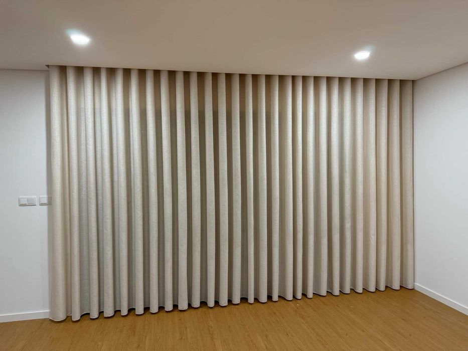 Cortinas feitas á medida.