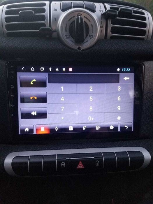 *(NOVO) Auto Rádio 9' SMART 2010 a 2015 | GPS ANDROID BT USB APPS WIFI | CARPLAY • ANDROID AUTO