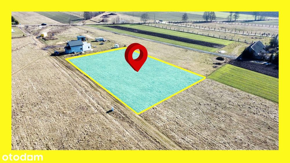 Działka budowlana z warunkami zabudowy - 2501m² - Drelów, ul. Onufrego