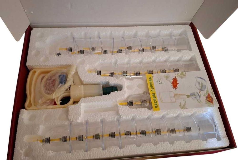 Набір вакуумних банок, Банки для вакуумного масажу,Антицелюлітні банки