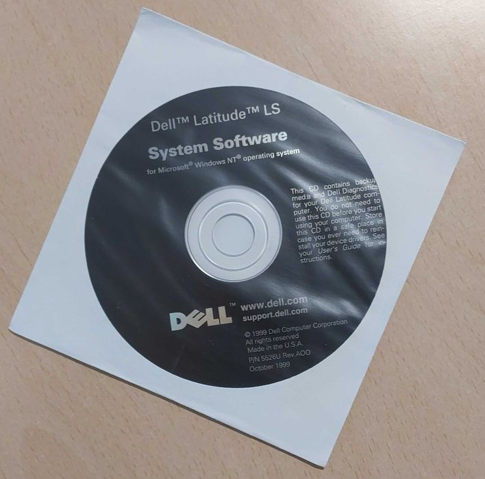 Dell Latitude LS System Software (originais)
