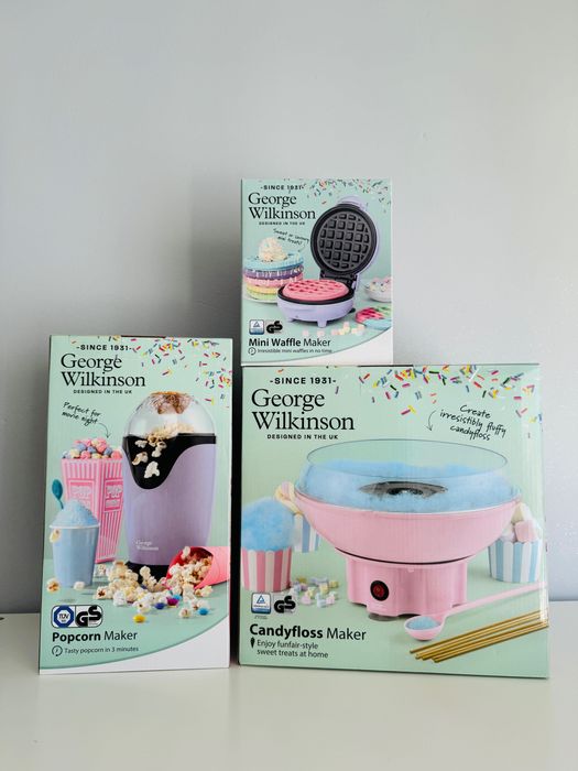 Maszyna do popcornu maszyna do waty cukrowej mini gofrownica kuchnia