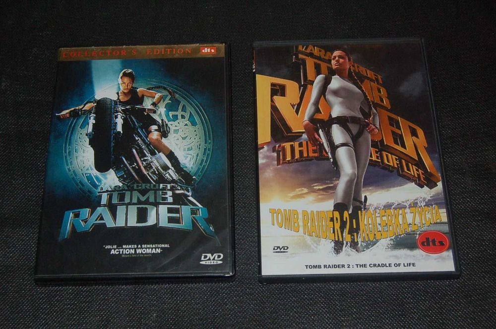 Tomb Rider zestaw dwóch DVD