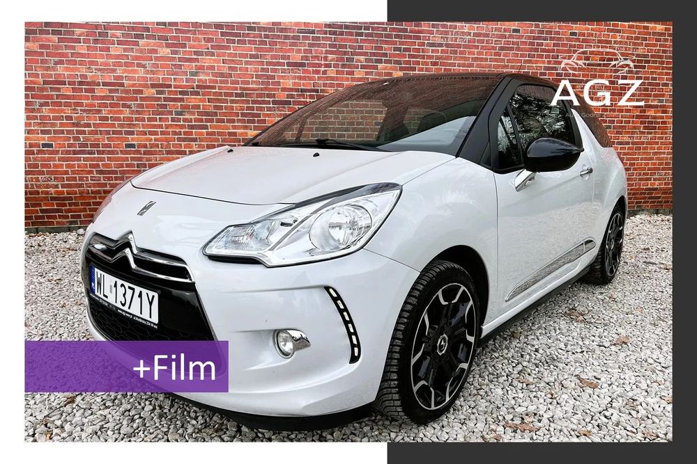 Citroën DS3 Biała perła Klima Alu Kamera cofania Gwarancja w cenie Warszawa #VRKJ