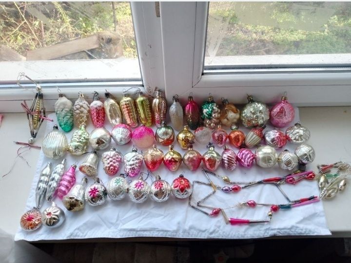 Продам старые ёлочные игрушки