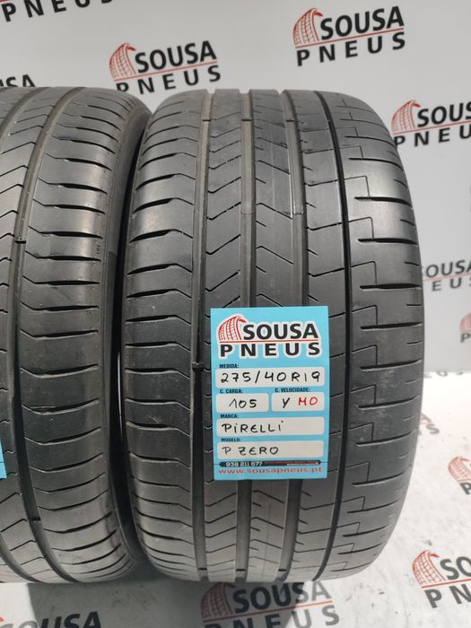 2 pneus como novos 275-40R19 Pirelli - Oferta dos Portes