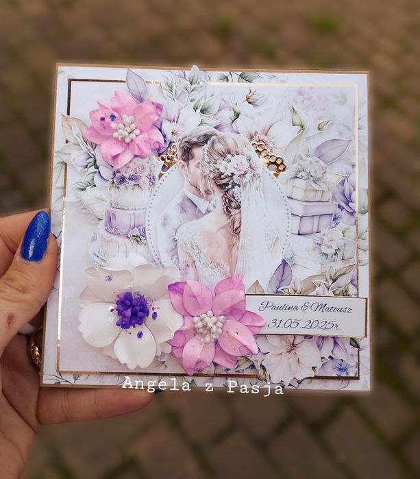 Ślubna pamiątka Scrapbooking